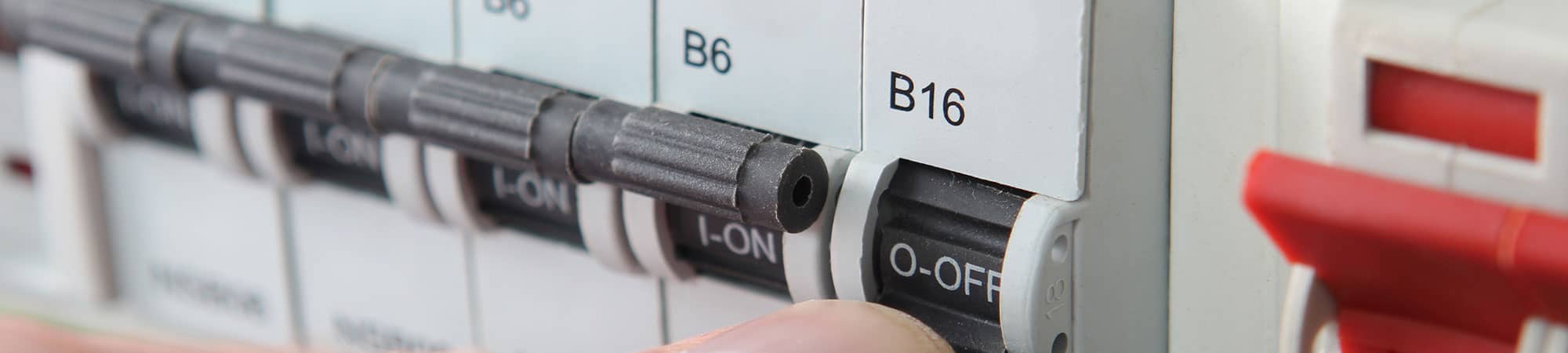 Fuse box in domestic property