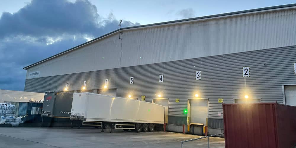 Lighting at Wrexham industrial unit